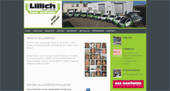 Desktop Screenshot of fenster-lillich.de